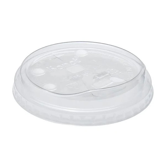 90mm PET Plastic Strawless Sipper Lids