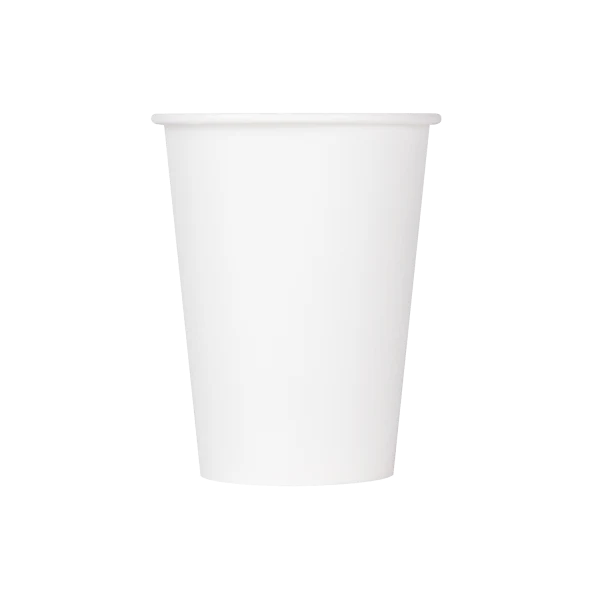 90mm 12oz Paper Cold Cup, White