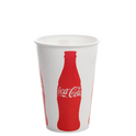 90mm 16oz Paper Cold Cups, Coca Cola Print