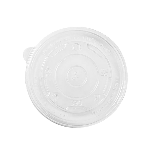 12oz PP Plastic Food Container Flat Lids (100mm)