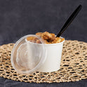 12oz PP Plastic Food Container Flat Lids (100mm)