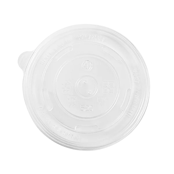 16oz PP Plastic Food Container Flat Lid (112mm)