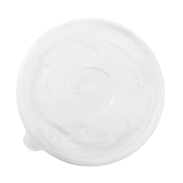 20oz PP Plastic Food Container Flat Lids (127mm)