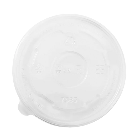 20oz PP Plastic Food Container Flat Lids (127mm)