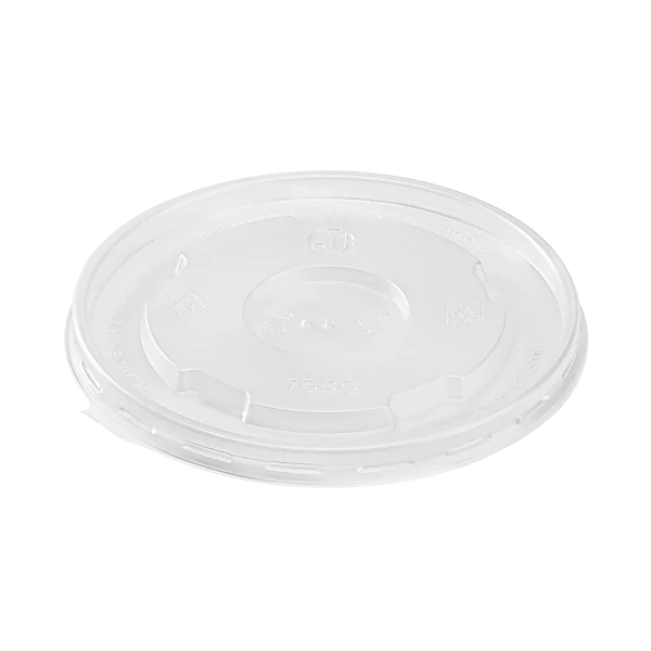 20oz PP Plastic Food Container Flat Lids (127mm)