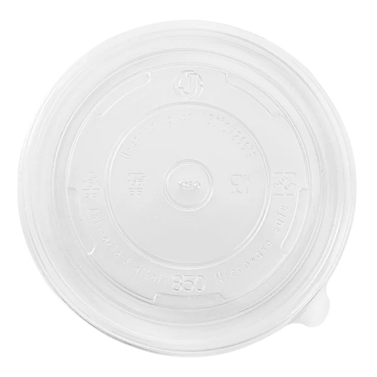 24-32oz PP Plastic Food Container Flat Lid (142mm)