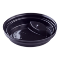 90mm Sipper Dome Lid for 10-24oz Hot Cups, Black