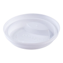 90mm Sipper Dome Lid for 10-24oz Hot Cups, White