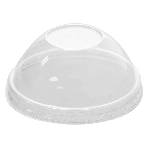 4oz PET Plastic Food Container Dome Lids (76mm)