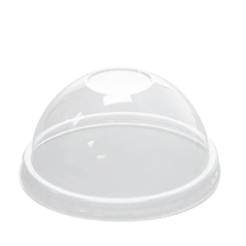 8oz PET Plastic Food Container Dome Lids (95mm)