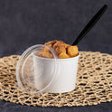 96mm PP Flat Lids for 6/10oz Paper and Gourmet Food Container