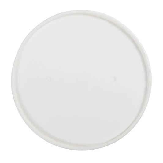 96mm Paper Lid for 6-16oz Gourmet Paper Cold/Hot food Container