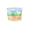 16oz Food Containers (112mm), Safari Print