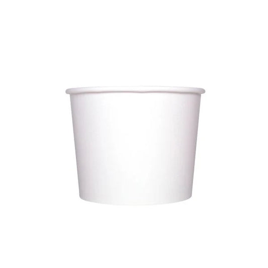 16oz Food Container (112mm), White