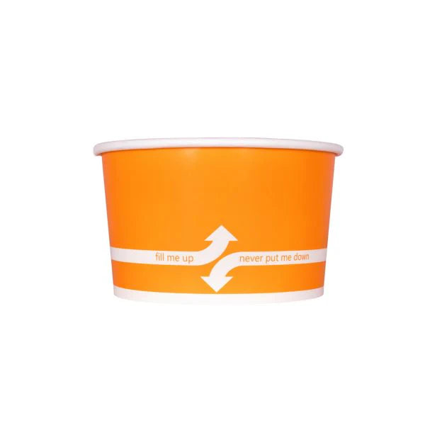 20oz Food Containers (127mm), Orange