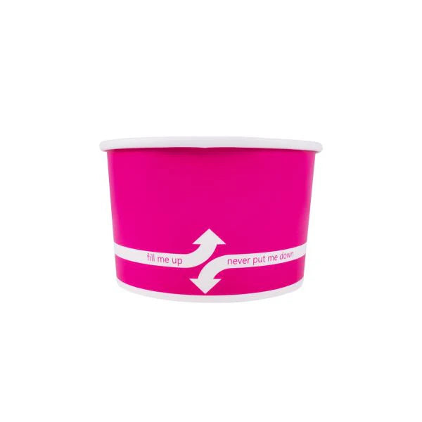 20oz Food Containers (127mm), Pink