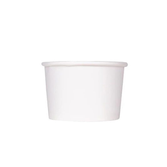 4oz Food Containers (76mm), White