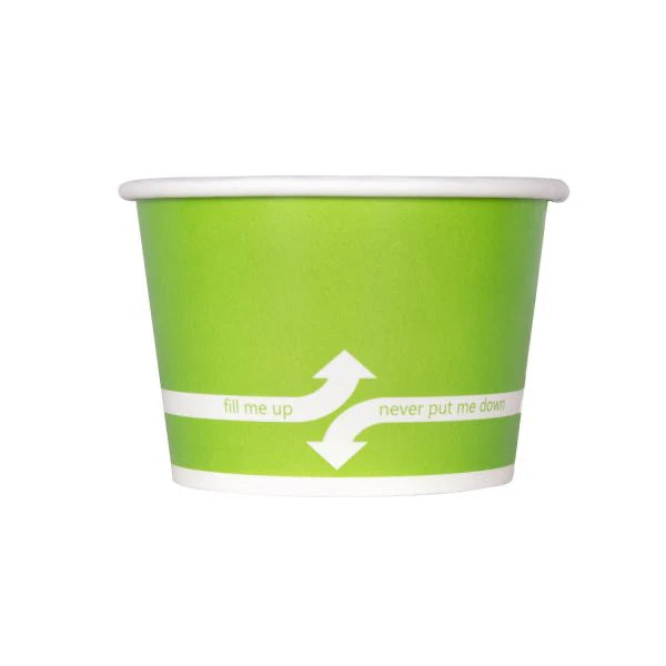 8oz Food Containers (95mm), Green