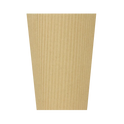 90mm 16oz Ripple Paper Hot Cups, Kraft