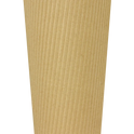 90mm 20oz Ripple Paper Hot Cups, Kraft Print