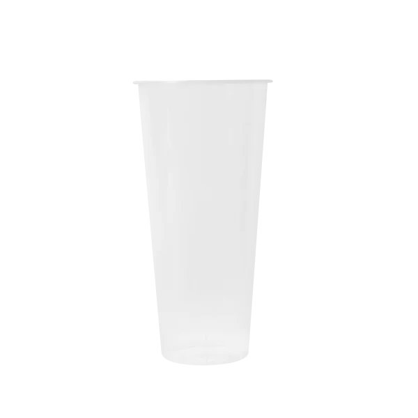 90mm 24oz Tall Premium PP Plastic Cup, Clear