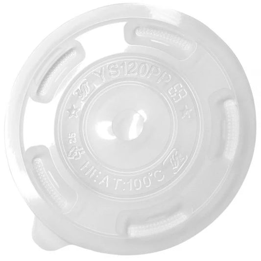 120mm PP Plastic Flat Lids