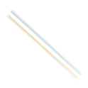 7.5" Jumbo Straws (5mm) Unwrapped, Mixed Striped Colors