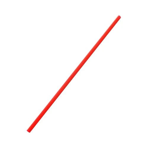 5.25" Stir Straws (3mm), Red