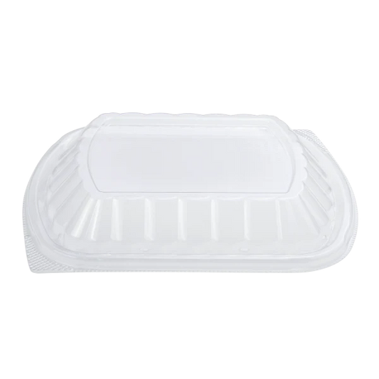 OPS Lid for 36oz PP Plastic Microwaveable Black Take Out Box