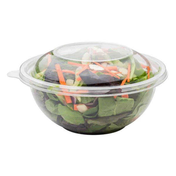 185mm Dome Lid for 32oz PET Salad Bowl