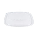 PET Dome Lid for 24-48 oz PET Square Bowl, Clear