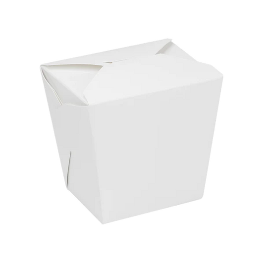 32 oz Food Pail / Paper Take-out Container, White