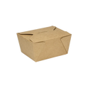 30 fl oz Fold-To-Go Box #1, Kraft