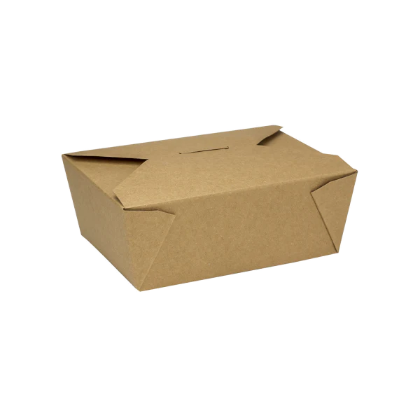 48 fl oz Fold-To-Go Box #8, Kraft