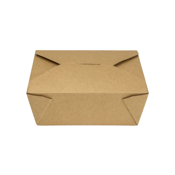 48 fl oz Fold-To-Go Box #8, Kraft