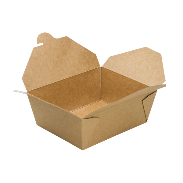 48 fl oz Fold-To-Go Box #8, Kraft