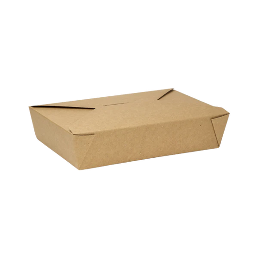 54 fl oz Fold-To-Go Box #2, Kraft