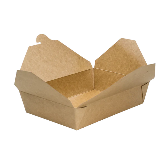 54 fl oz Fold-To-Go Box #2, Kraft
