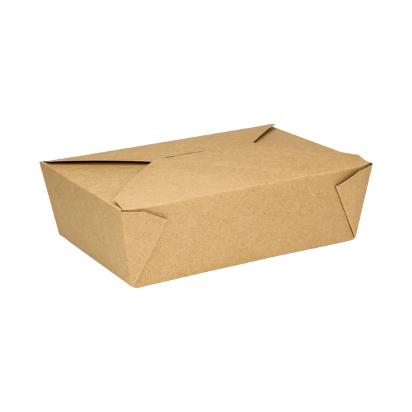 76 fl oz Fold-To-Go Box #3, Kraft