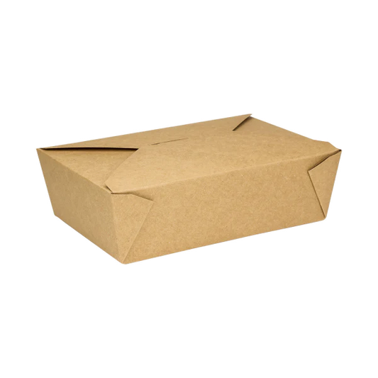76 fl oz Fold-To-Go Box #3, Kraft