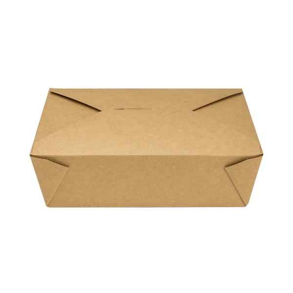 76 fl oz Fold-To-Go Box #3, Kraft