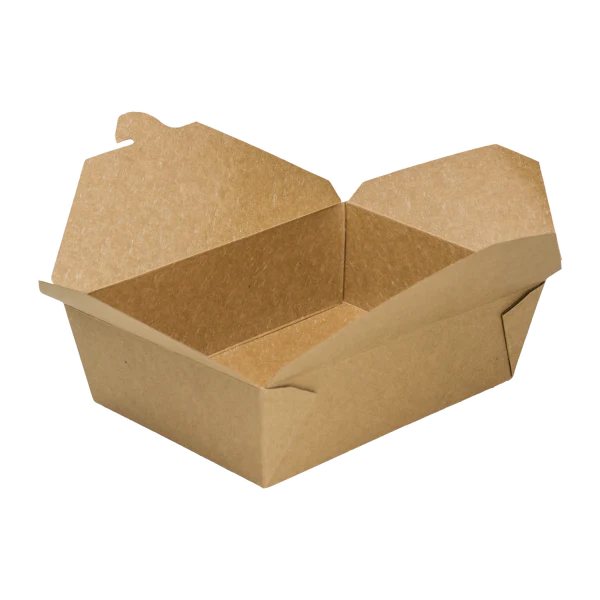 76 fl oz Fold-To-Go Box #3, Kraft