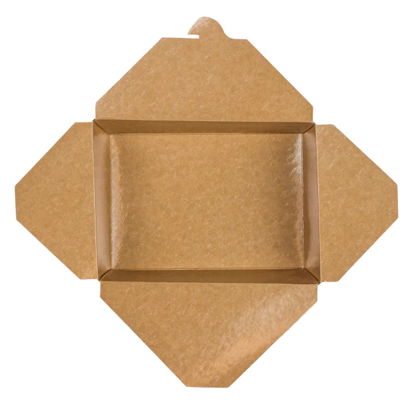 76 fl oz Fold-To-Go Box #3, Kraft