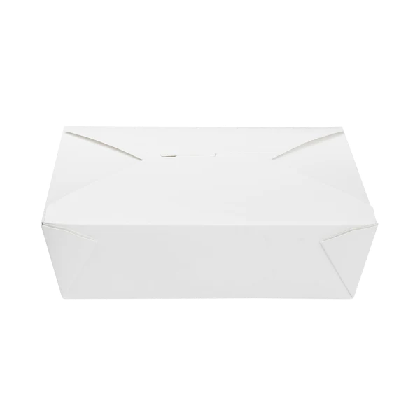 76 fl oz Fold-To-Go Box #3, White