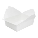 76 fl oz Fold-To-Go Box #3, White