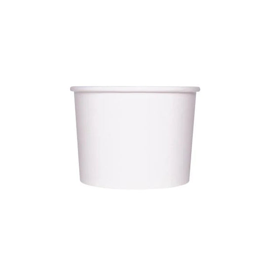 10/12 oz Gourmet Food Container (96mm), White