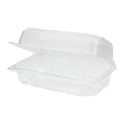 9" x 5" PET Plastic Hinged Containers