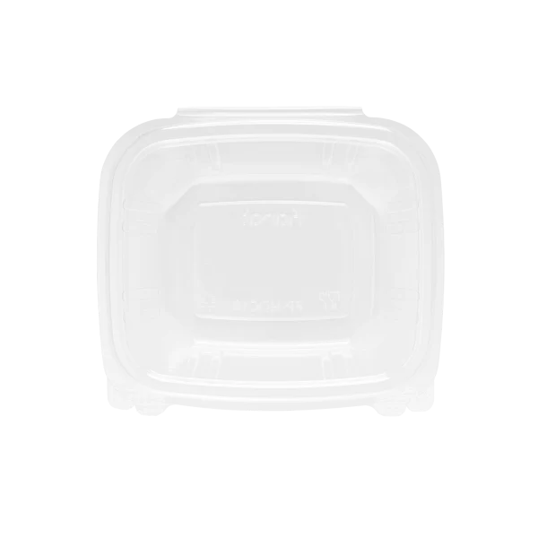 16 oz PET Plastic Hinged Deli Container