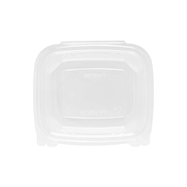 8 oz PET Plastic Hinged Deli Container