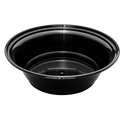 22oz PP Injection Molding Bowl (179mm), Black